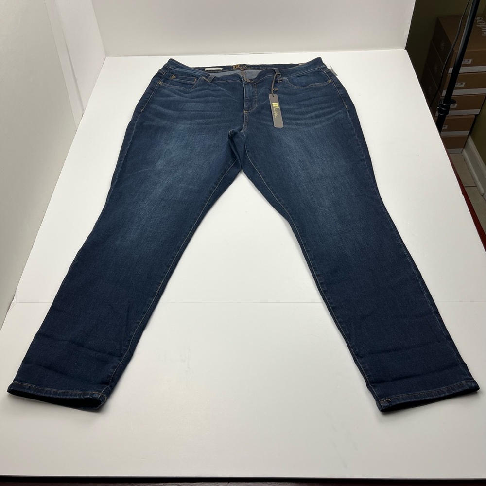 Kut from the Kloth Women's Boyfriend Jeans - Dark Blue